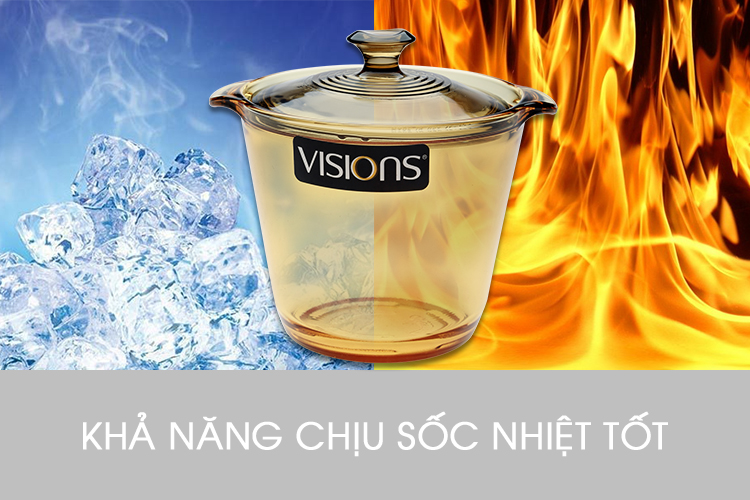 Nồi Thủy Tinh Visions VSF-12STW (1.2L)