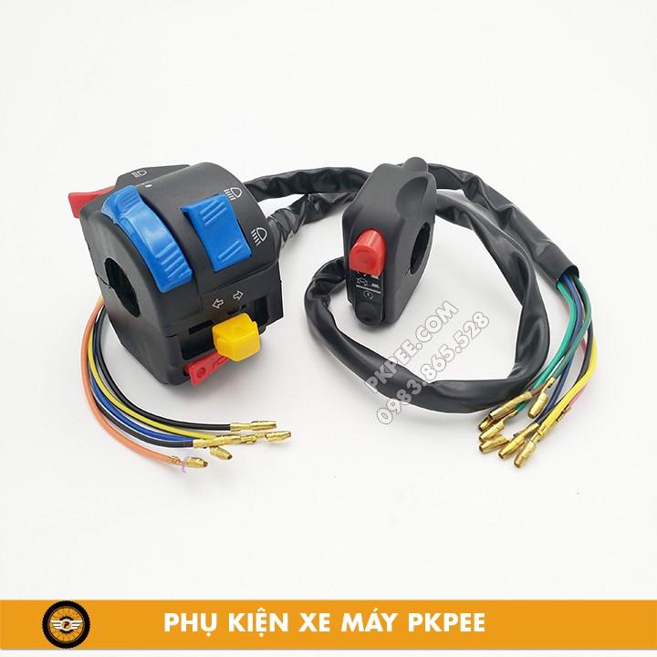 Combo Cùm Công tắc FZ, Cùm Tăng Tốc Domino, Bao Tay Daytona Gắn Được Cho Nhiều Dòng Xe Máy