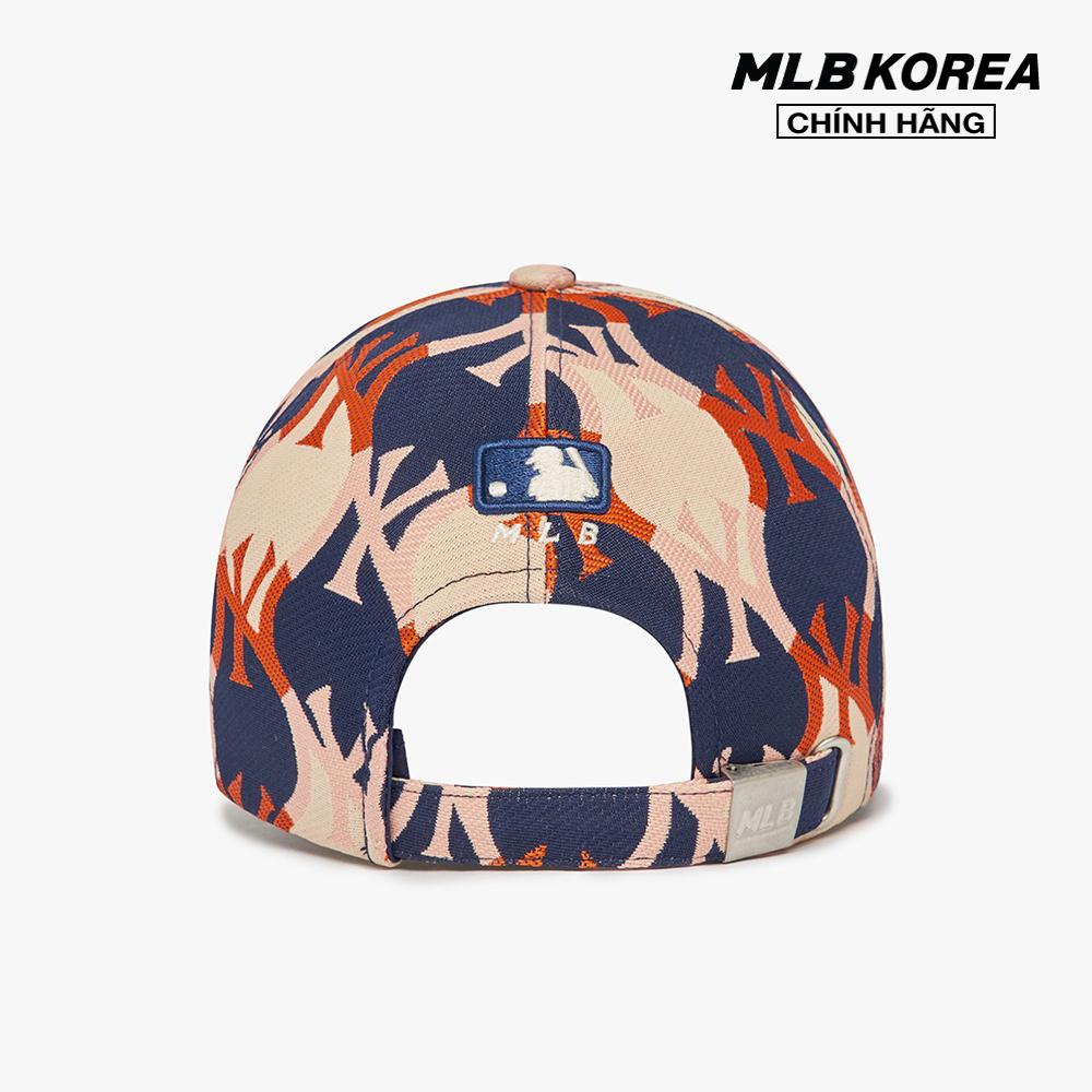 MLB - Nón bóng chày unisex Cube Monogram Curved 3ACPM212N