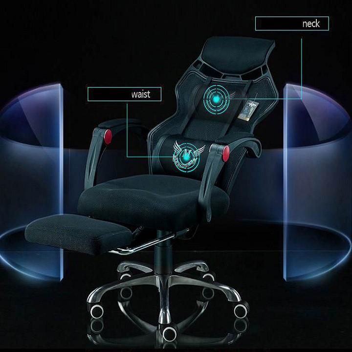 Ghế gaming, ghế game cao cấp CM909, ngả lưng, duỗi chân - RE0575