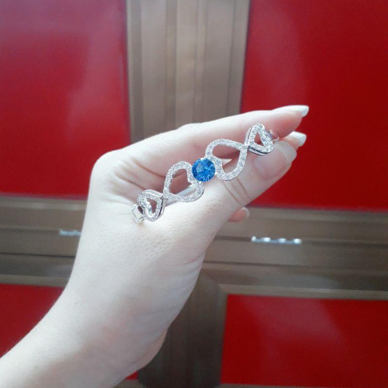 Vòng tay tim bạc cao cấp YN JEWELRY