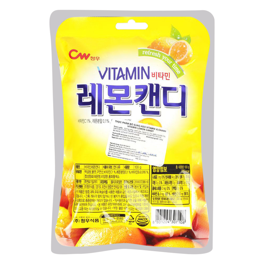 Kẹo CW Vitamin Chanh 100g