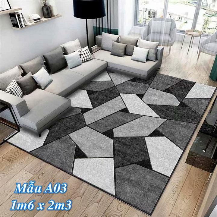 Thảm Trải Sàn Phòng Khách đẹp mắt Sofa Atticus ️ Hanrui Offical️