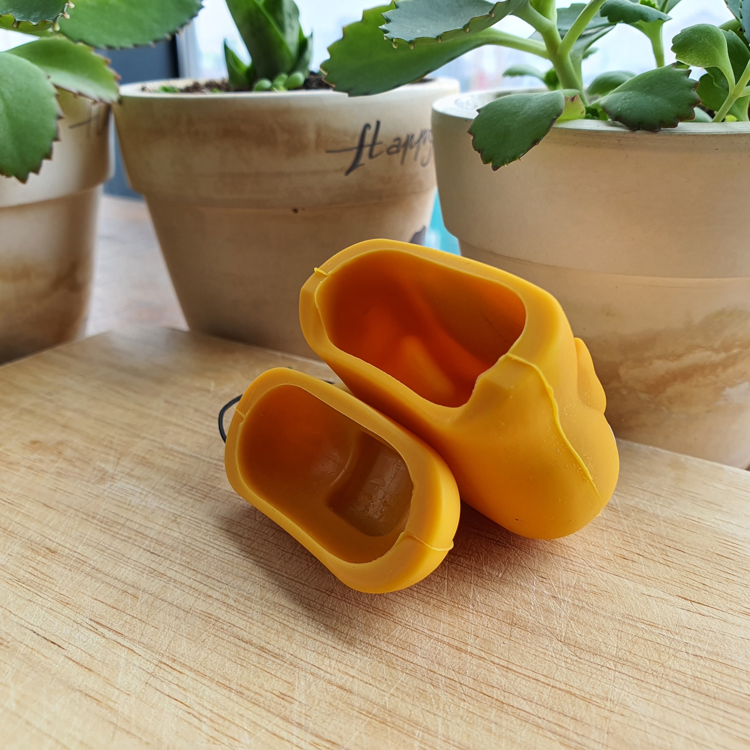 Bao Case Silicon Cho Tai Nghe Apple AirPods 1 / AirPods 2 - Hình Vịt Koduck Ngu Ngốc