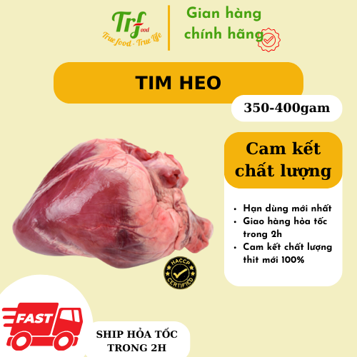 [Chỉ Giao Hà Nội] Tim heo - quả