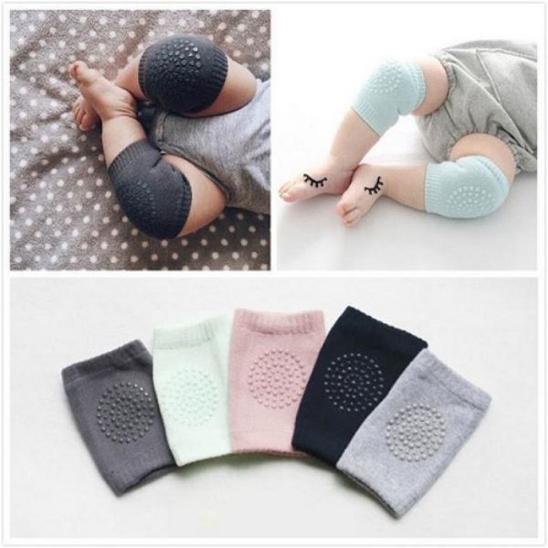 Combo 2 đôi vớ chống trượt, bảo vệ đầu gối bé khi tập bò - 12x7cm