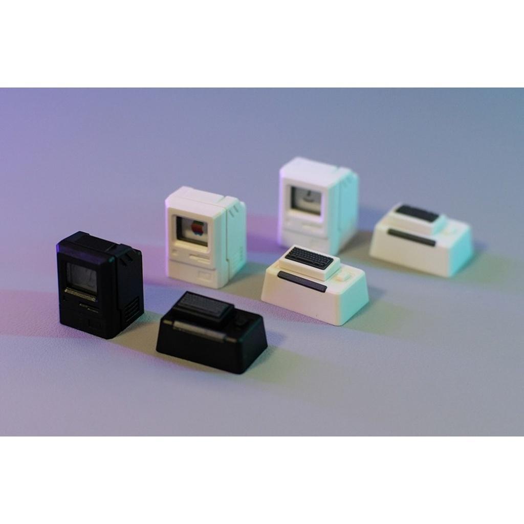 Keycap Macintosh Phong cách retro cổ điển Cá tính sáng tạo Mặt RGB bàn phím cơ Keycap