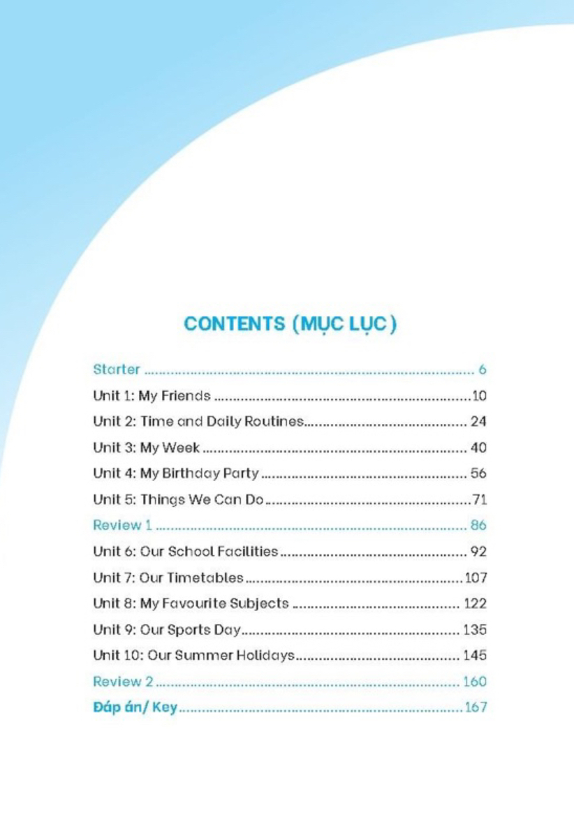 The Langmaster - Bài Tập Tiếng Anh Lớp 4 Tập 1 - Global Success _MT