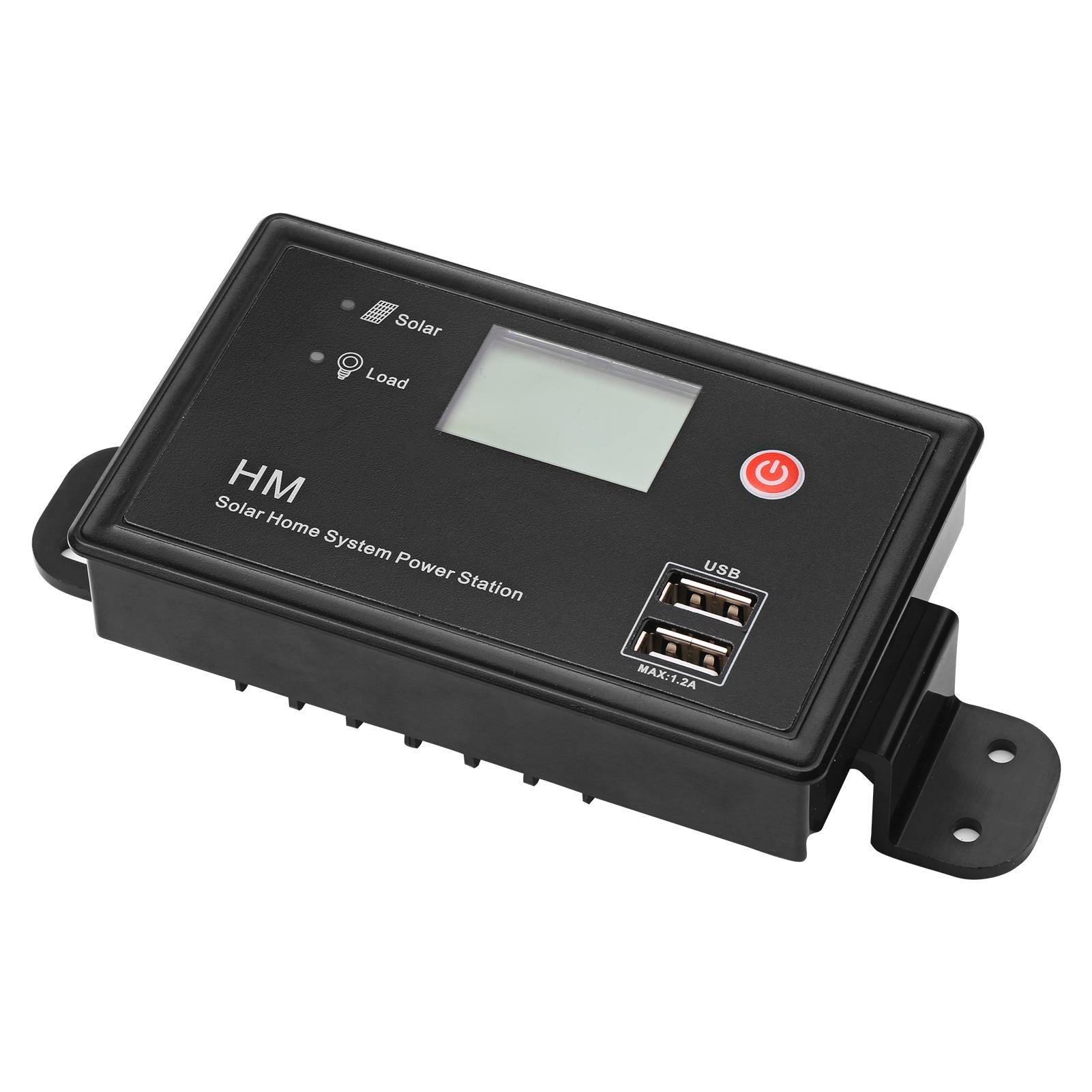 Bộ điều khiển sạc năng lượng mặt trời PWM hỗ trợ nhận dạng tự động 12V / 24V cho điện áp hệ thống.Có 5 chế độ . 20A