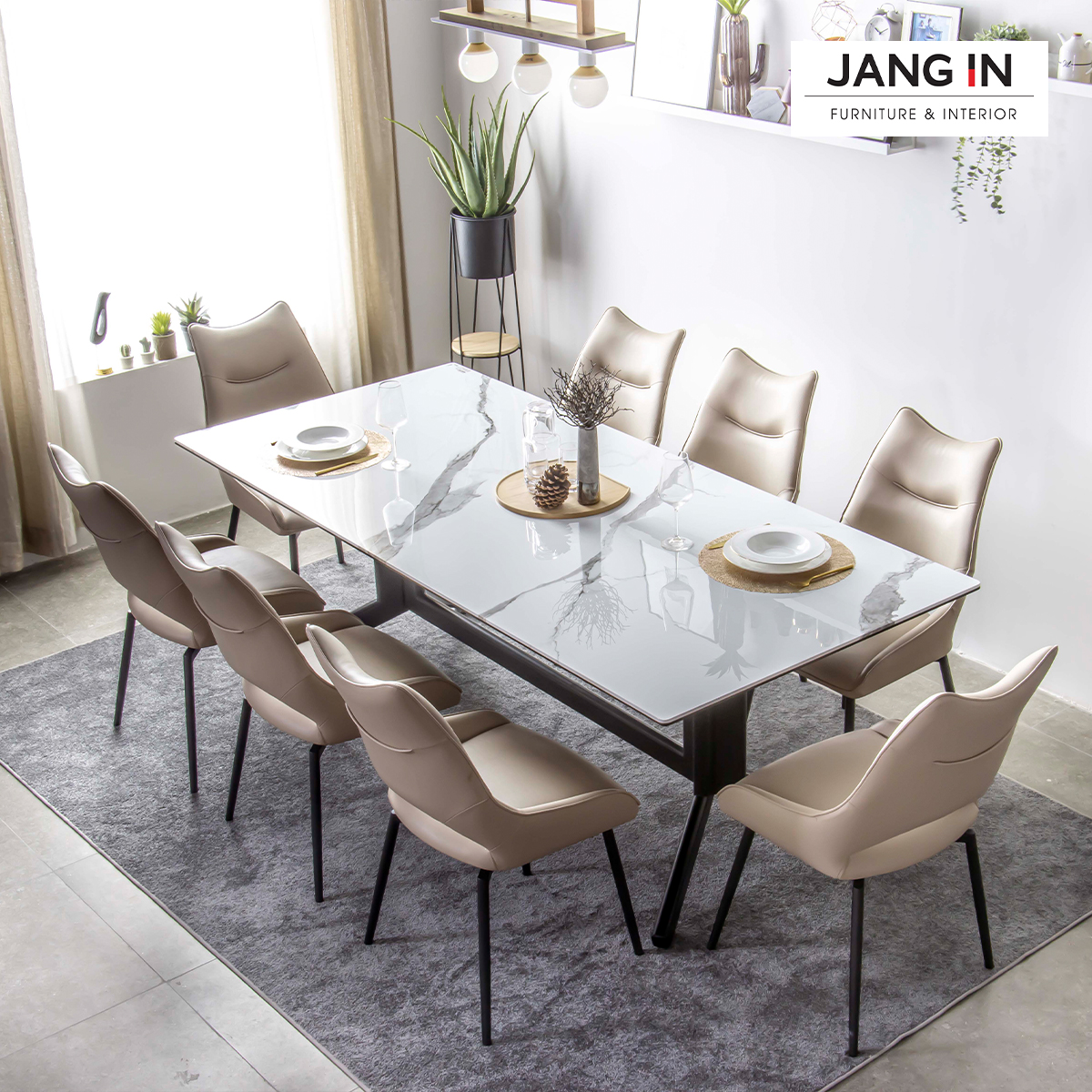Bộ Bàn ăn 6 chỗ Winston 1504400001-01