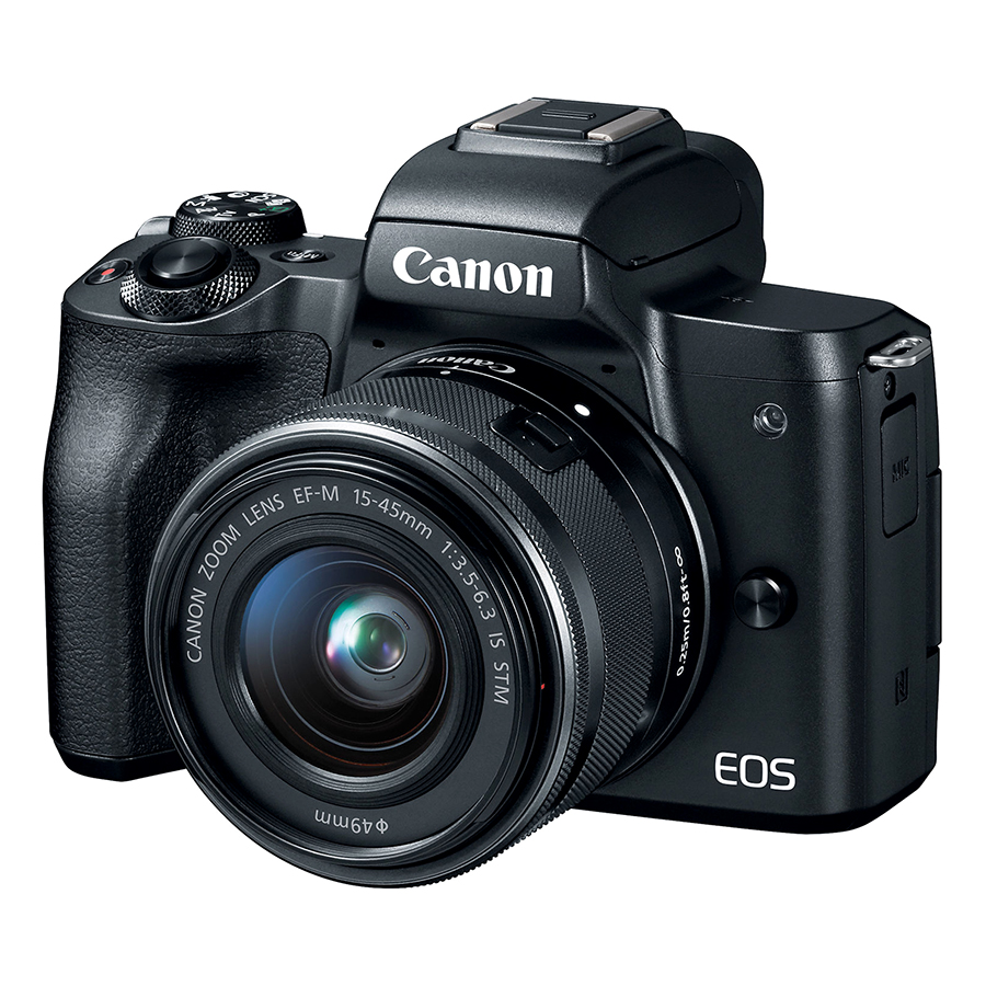 Máy Ảnh Canon EOS M50 Kit 15-45mm - Hàng Chính Hãng (Tặng Kèm Thẻ Nhớ Và Túi Đựng Máy Ảnh)