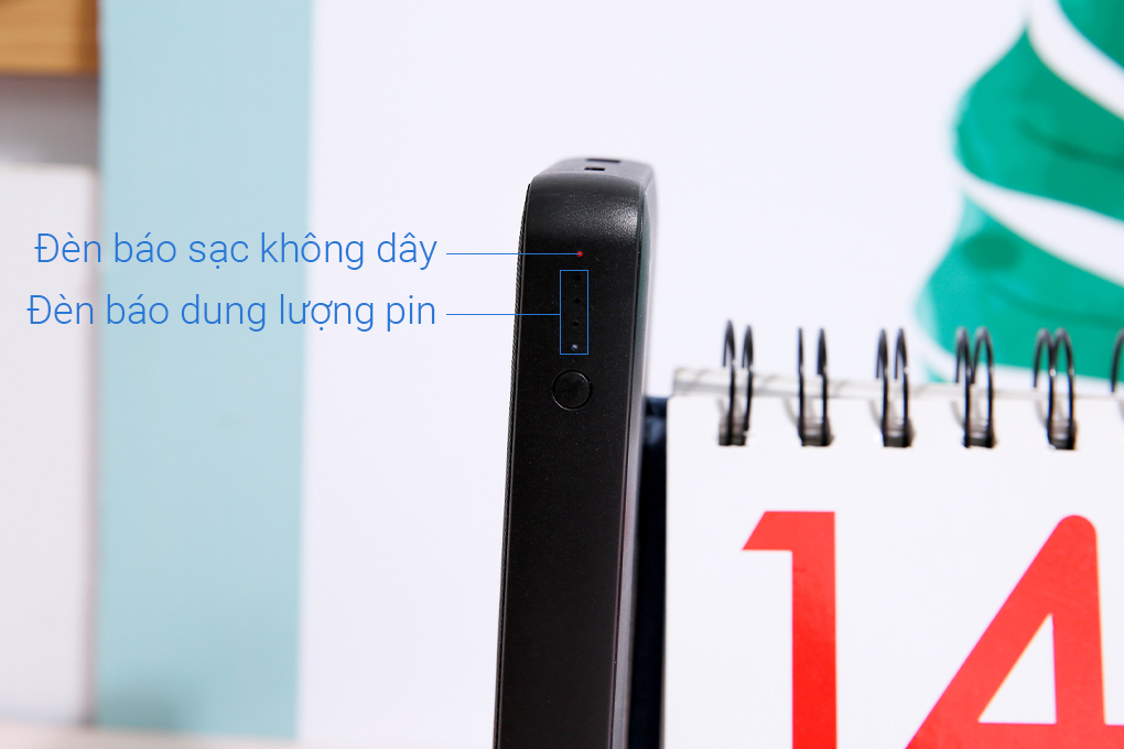 Pin sạc dự phòng không dây Polymer 10.000 mAh Type C PD QC3.0 X-mobile PowerLite P106WD - Hàng chính hãng