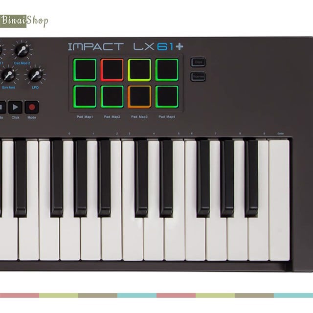 Nektar Impact LX61+ - Keyboard Nhạc Điện Tử- Hàng chính hãng