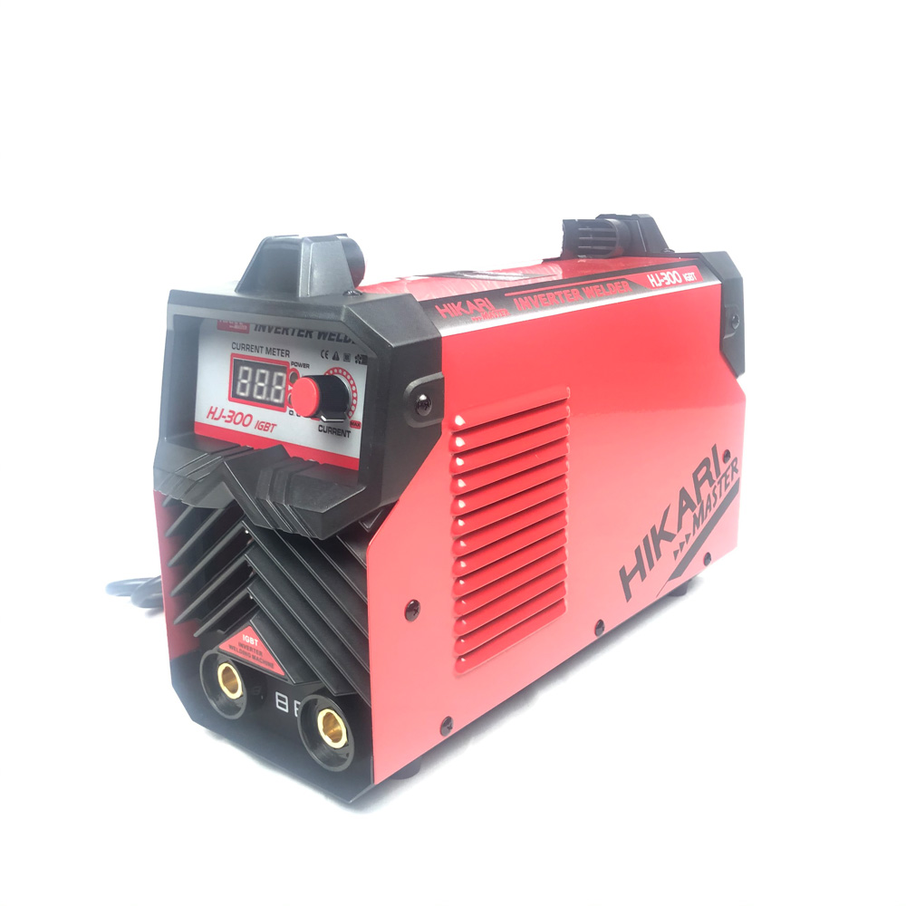 Máy Hàn Que Điện Tử Hikari Master HJ-300 IGBT - Hồ Quang Cháy Êm, Máy Hàn Cho Khả Năng Hàn Bốc, Ứng Dụng Trong Xây Dựng, Chế Tạo Công nghiệp Và Đời Sống - Hàng Chính Hãng