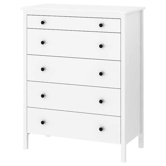 KOPY, Tủ đựng đồ tân cổ điển 5 ngăn kéo DRA_249, 90x46x114cm