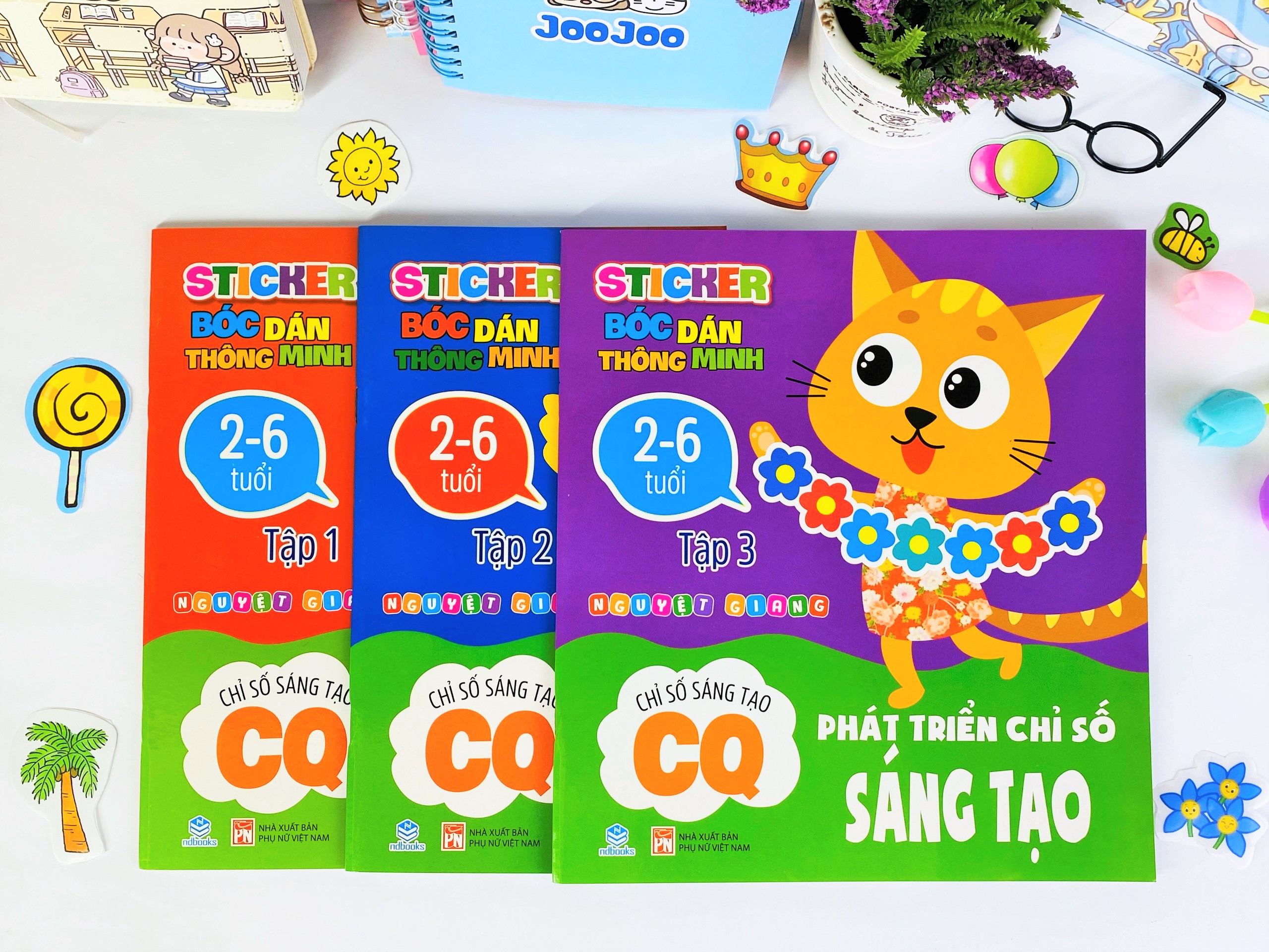 Sticker bóc dán thông minh phát triển chỉ số sáng tạo CQ tập 3