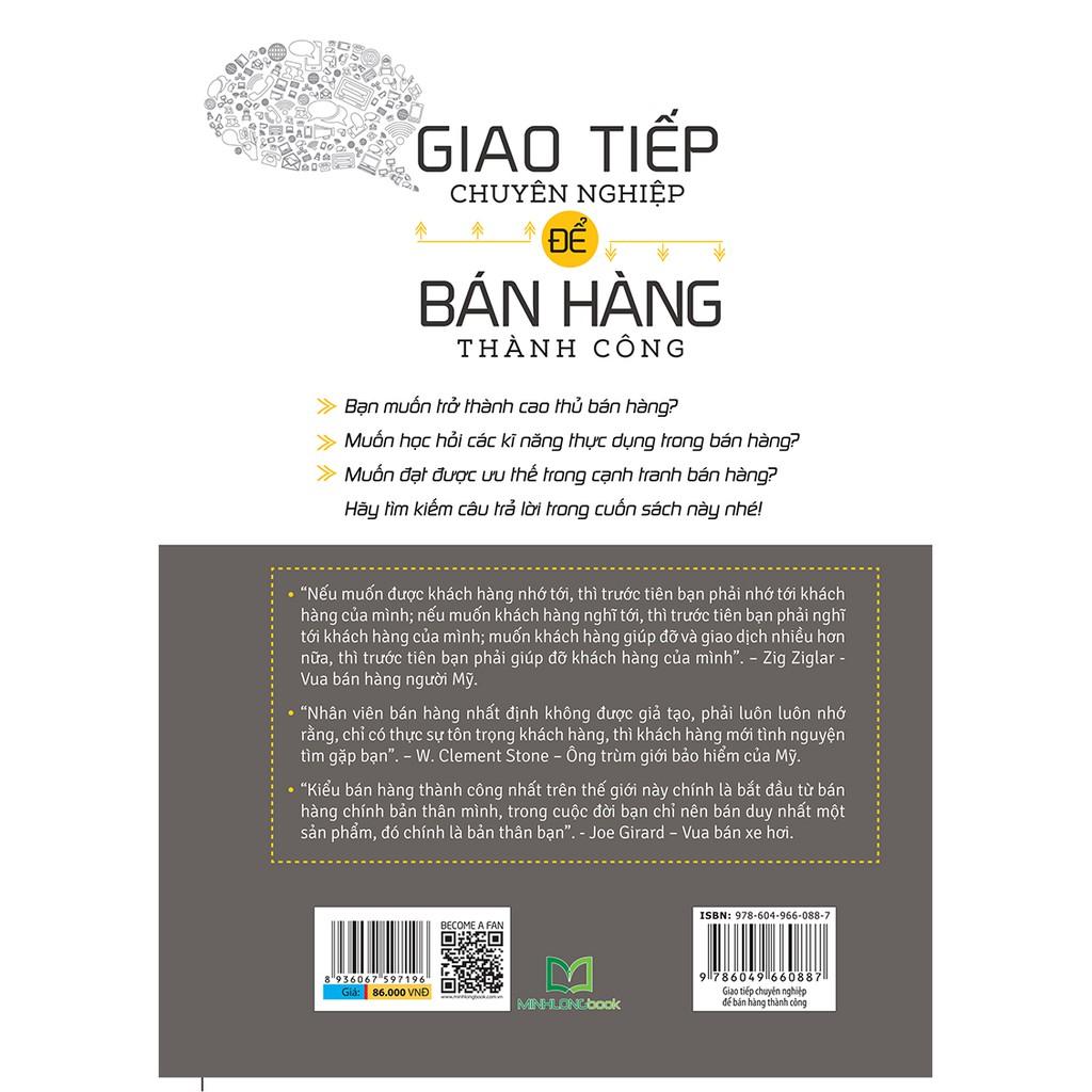 Sách: Giao Tiếp Chuyên Nghiệp Để Bán Hàng Thành Công