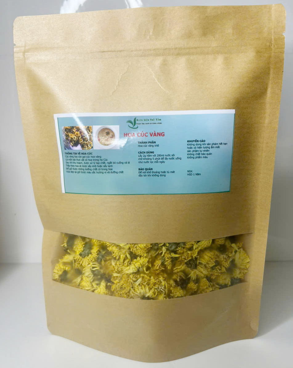 Hoa cúc vàng nguyên bông ( Trà hoa cúc vàng) - Sản phẩm hữu cơ tự nhiên