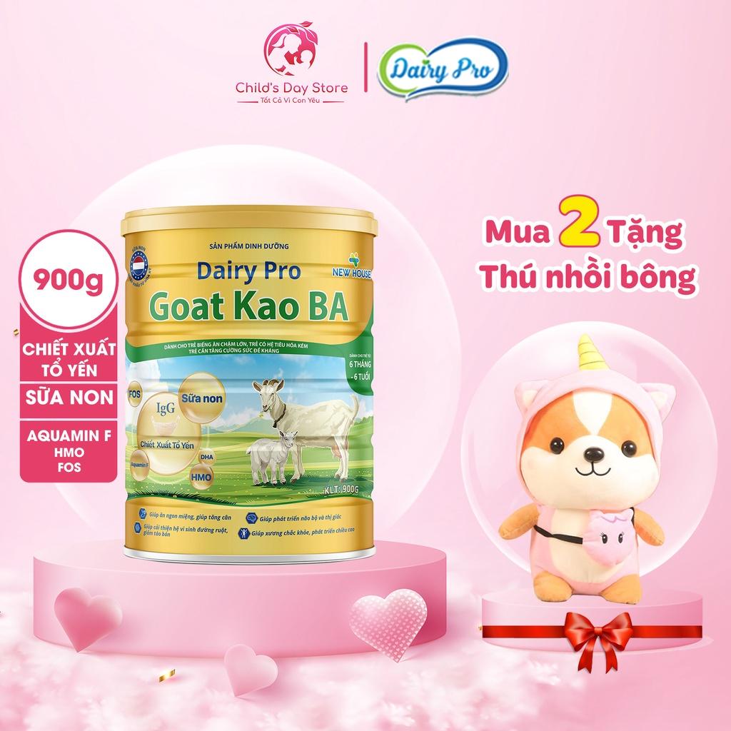 Sữa dinh dưỡng Dairy Pro Goat Kao BA Tăng sức đề kháng và cải thiện sức khoẻ.Childs_day