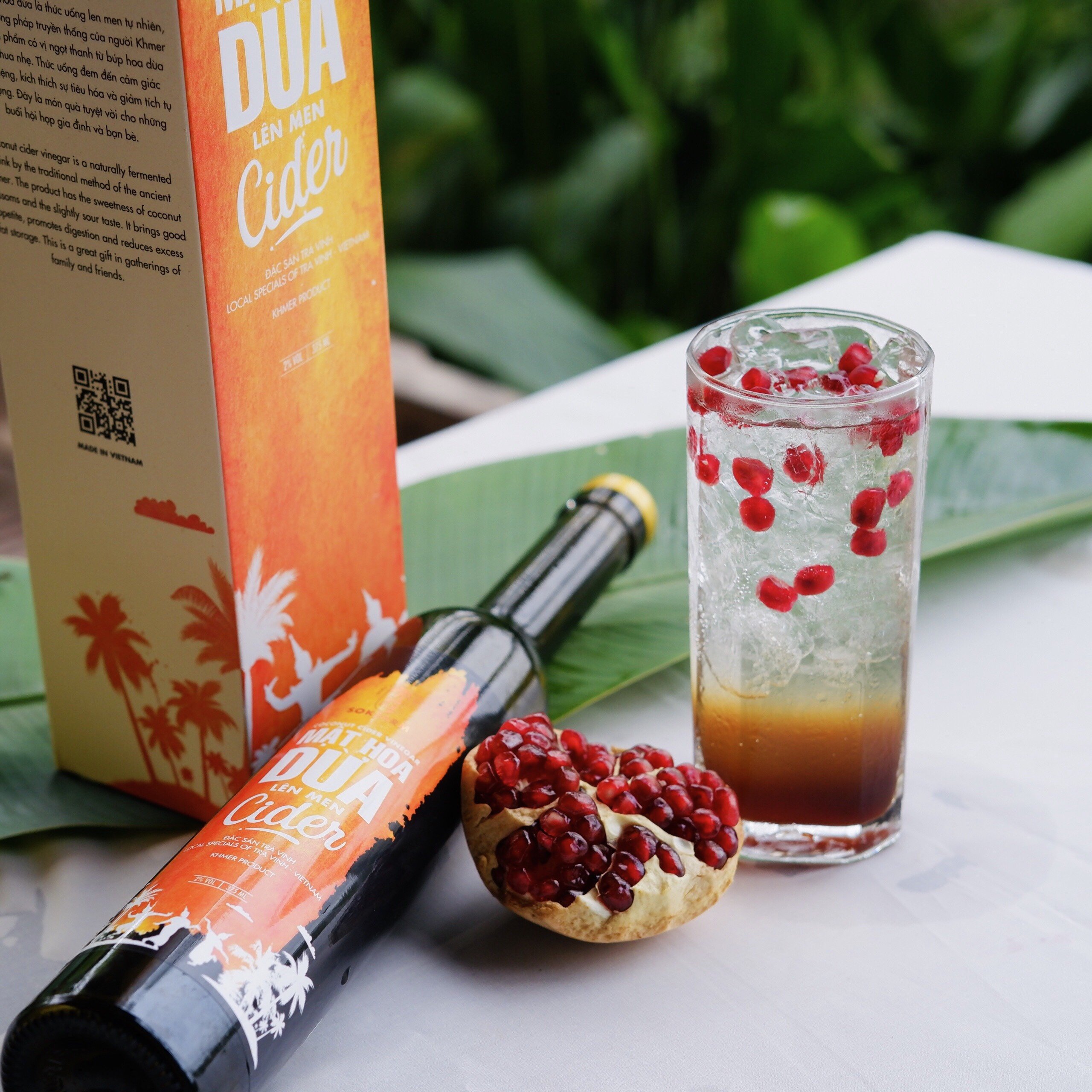 Cider mật hoa dừa Sokfarm - Thức uống lên men dành cho phái đẹp