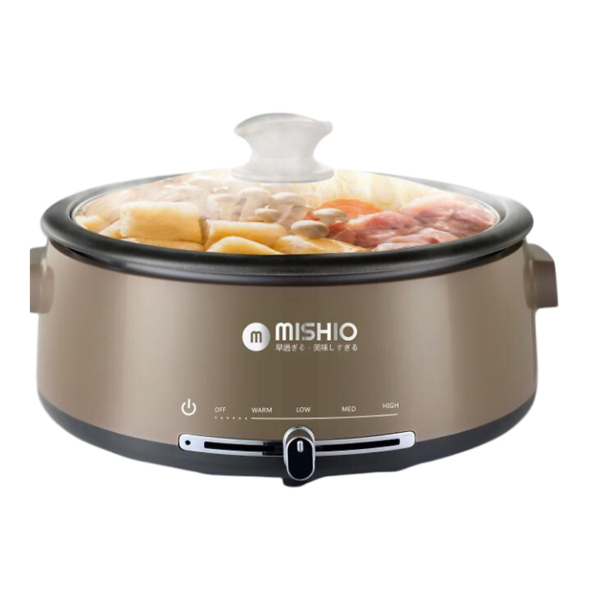 Nồi lẩu điện lòng 4L có thể tách rời Mishio MK348-Hàng chính hãng