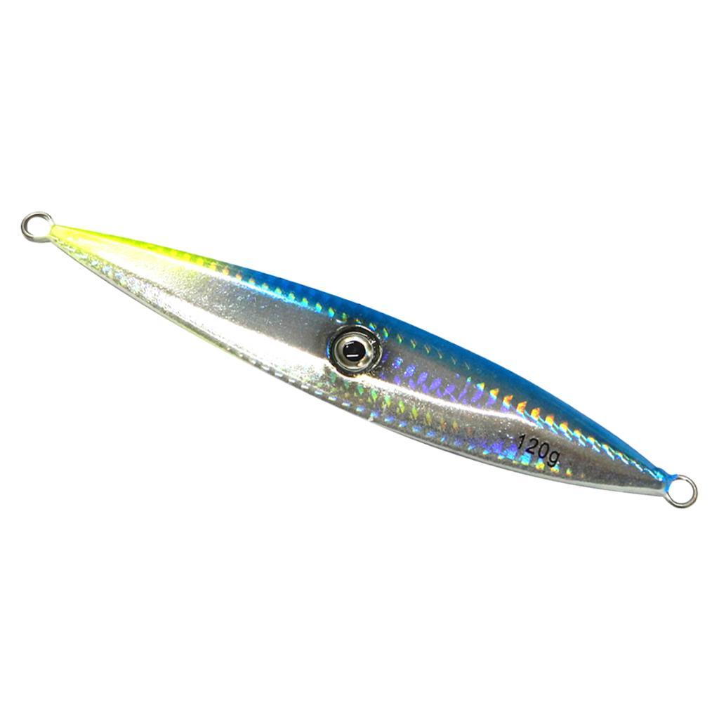 1pcs 15.3cm Metal Jigging Fishing Lead Lure Bait for Saltwater Slow Sinking Lures