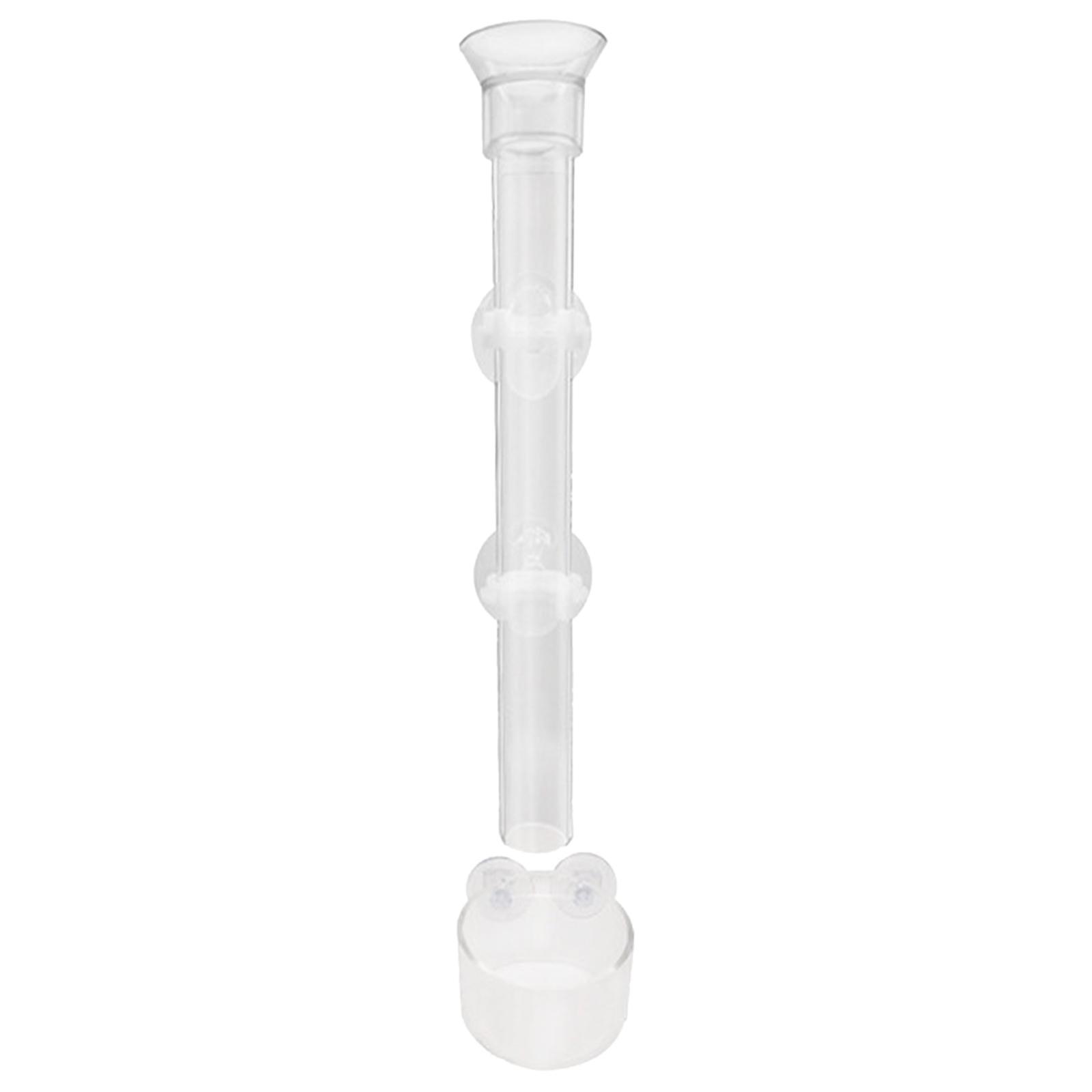 Clear Shrimp Feeder Fish Food Dish Container for Fish Tank