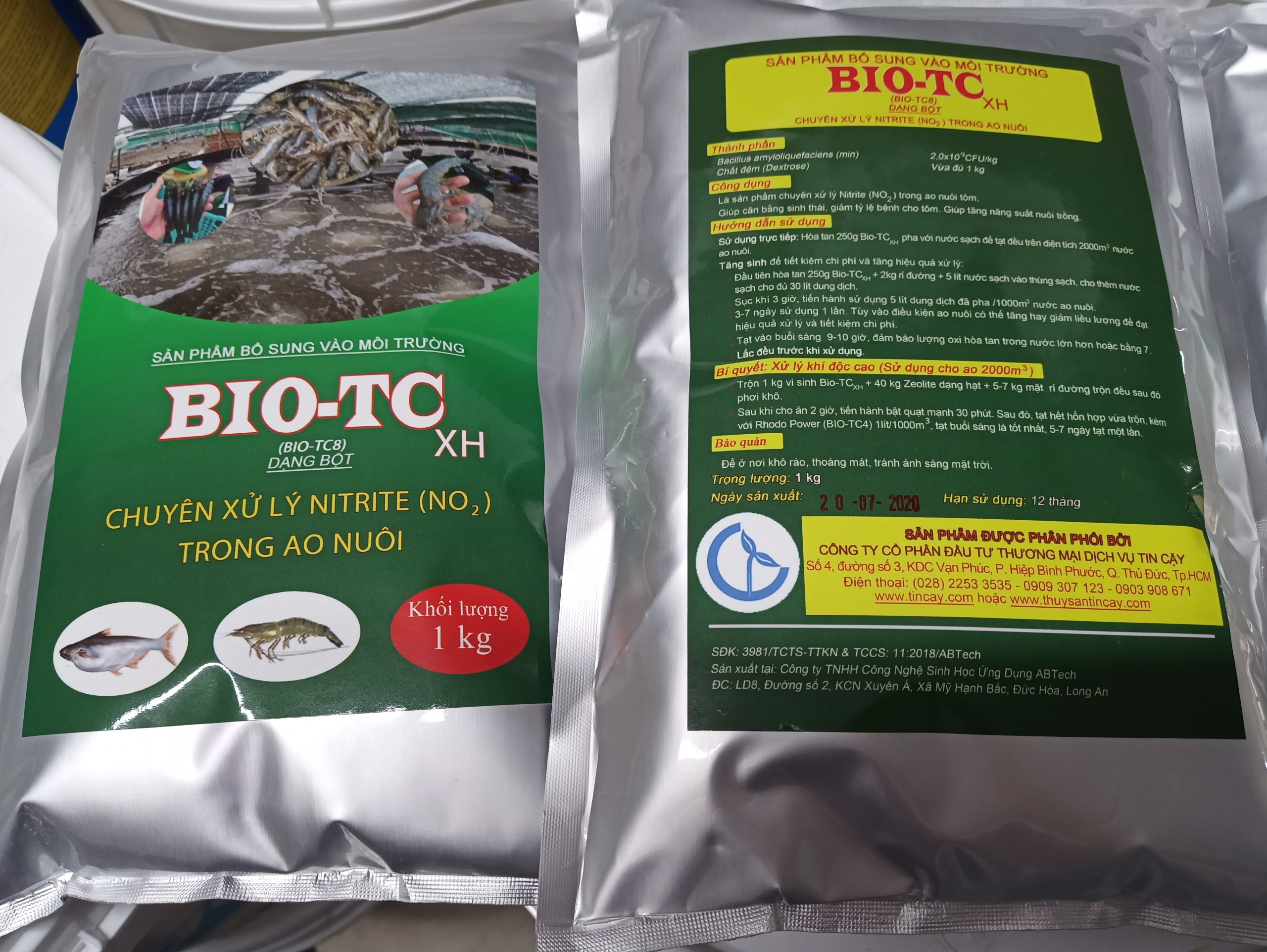 Men Vi Sinh Xử Lý Khí Độc NO2 BIO-TC XH DẠNG BỘT (BIO-TC8)