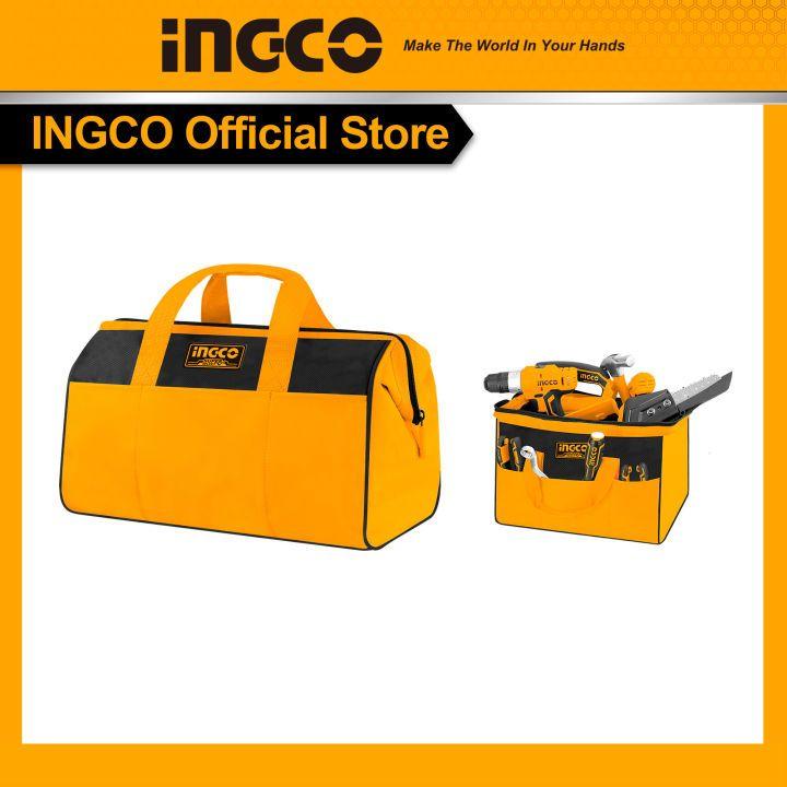 Túi đựng đồ nghề sửa chữa cho kỹ thuật thợ điện, cơ khí INGCO HTBG281628 16 inch (41cm)