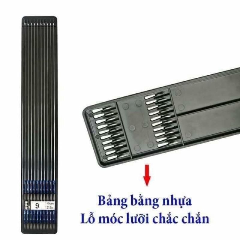 Lưỡi Câu Cá Thẻo Đôi Buộc Sẵn Chuyên Câu Đài,