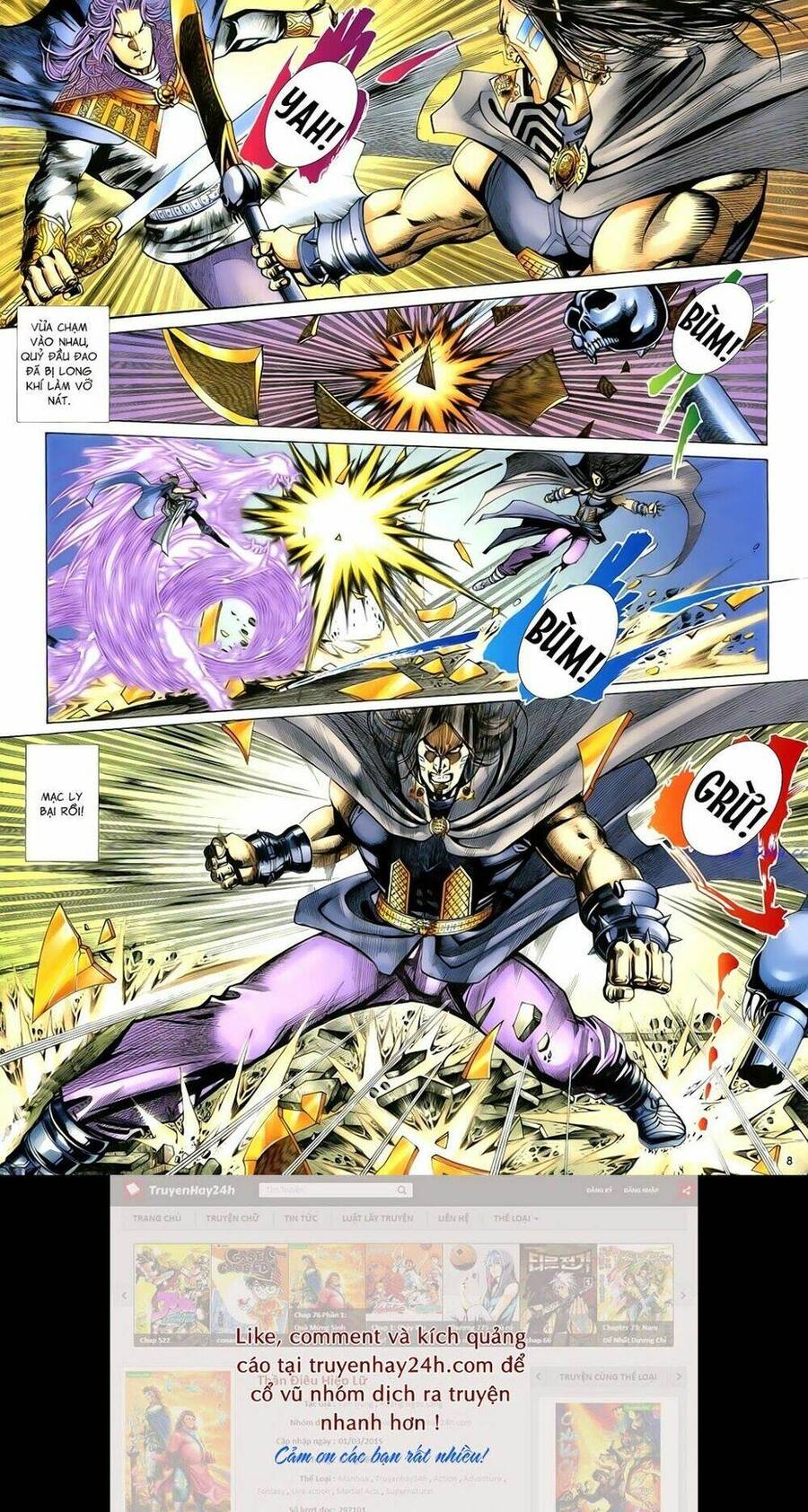 anh hùng vô lệ chapter 83 9