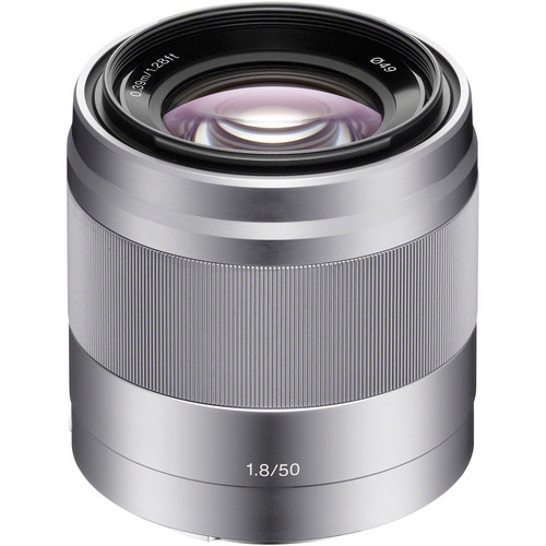 Lens Sony E 50mm F1.8 (SEL50F18) Bạc - Hàng chính hãng