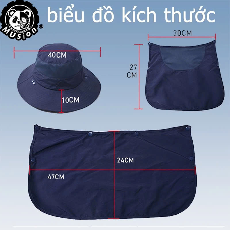 Mũ Nón Lưỡi Trai Chống Nắng Tia UV Cho Nam Nữ Unisex Phong Cách Phù Hợp Mọi Lứa Tuổi Chất Liệu Vải Kaki Cao Cấp Có Thể Điều Chỉnh Trùm Đầu Khẩu Trang Đẹp Đi Chơi Phượt Đánh Golf Du Lịch Dã Ngoại Làm Vườn Văn Phòng