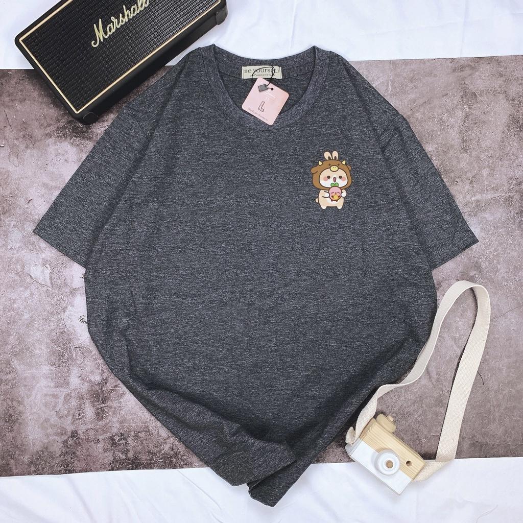 Áo thun tay ngắn Be Yourself unisex size M L XL - THỎ CẦM CÀ RỐT