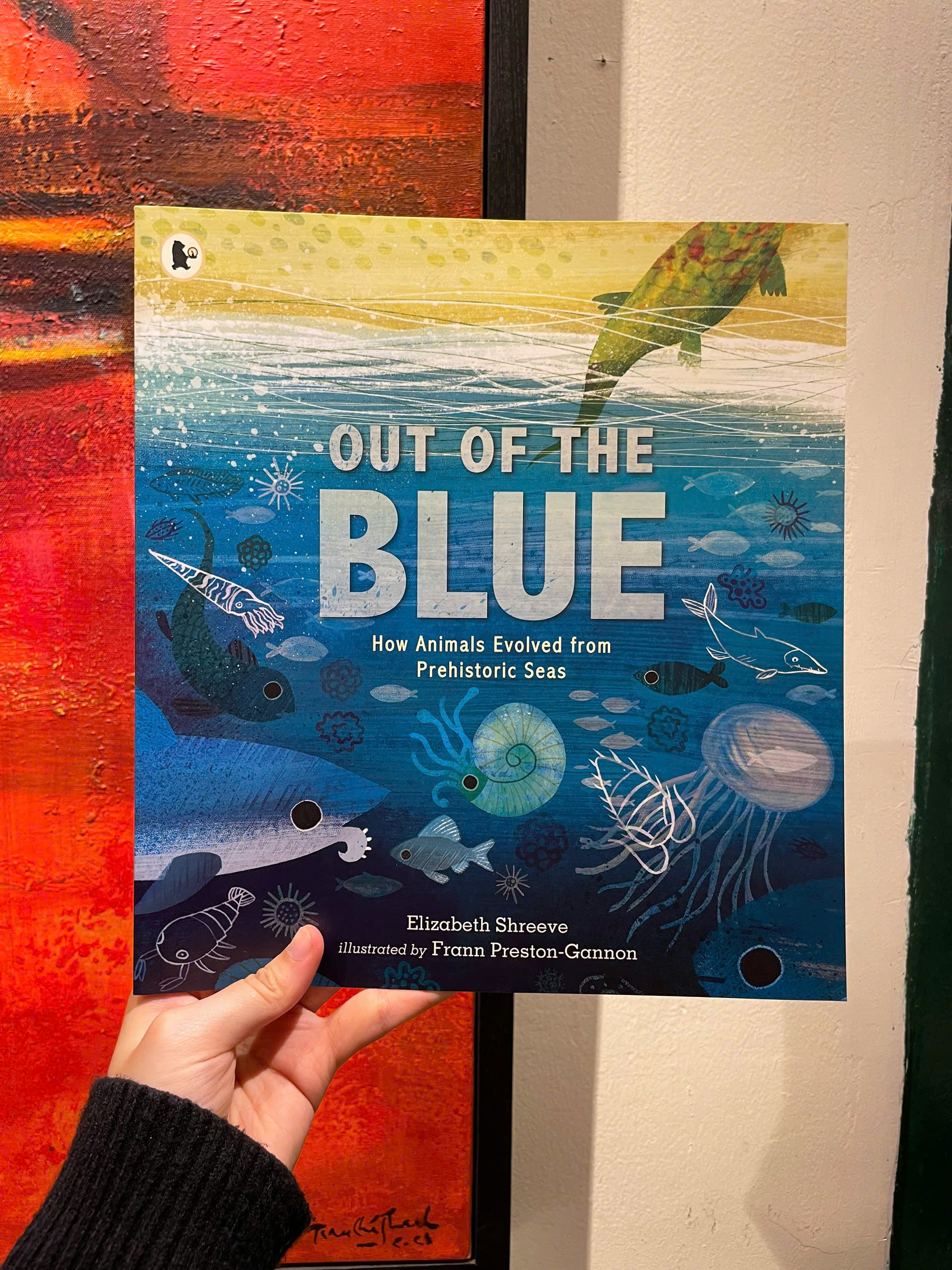 Sách - Out of the Blue: How Animals Evolved from Prehistoric Seas by Elizabeth Shreeve