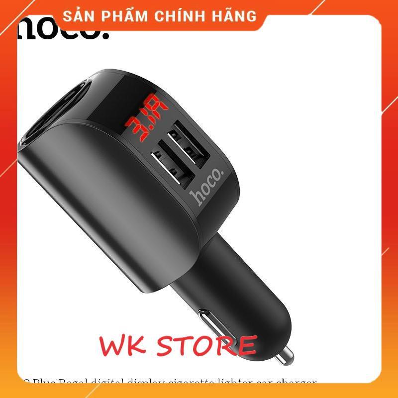 Tẩu sạc nhanh trên xe hơi HOCO Z29 PLUS - Hàng chính hãng