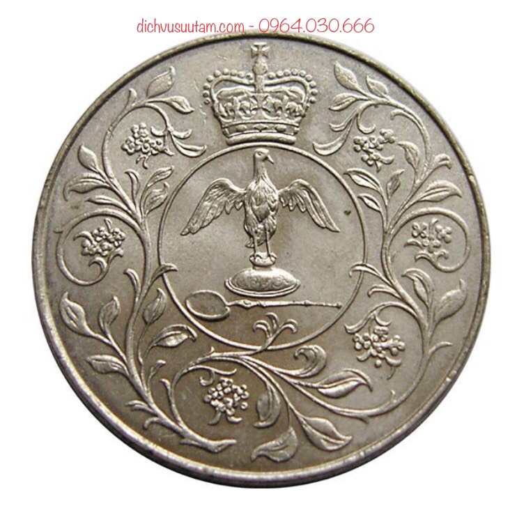 Đồng xu Mã đáo thánh công kỷ niệm 25 năm Nữ hoàng Elizabeth lên ngôi sưu tầm