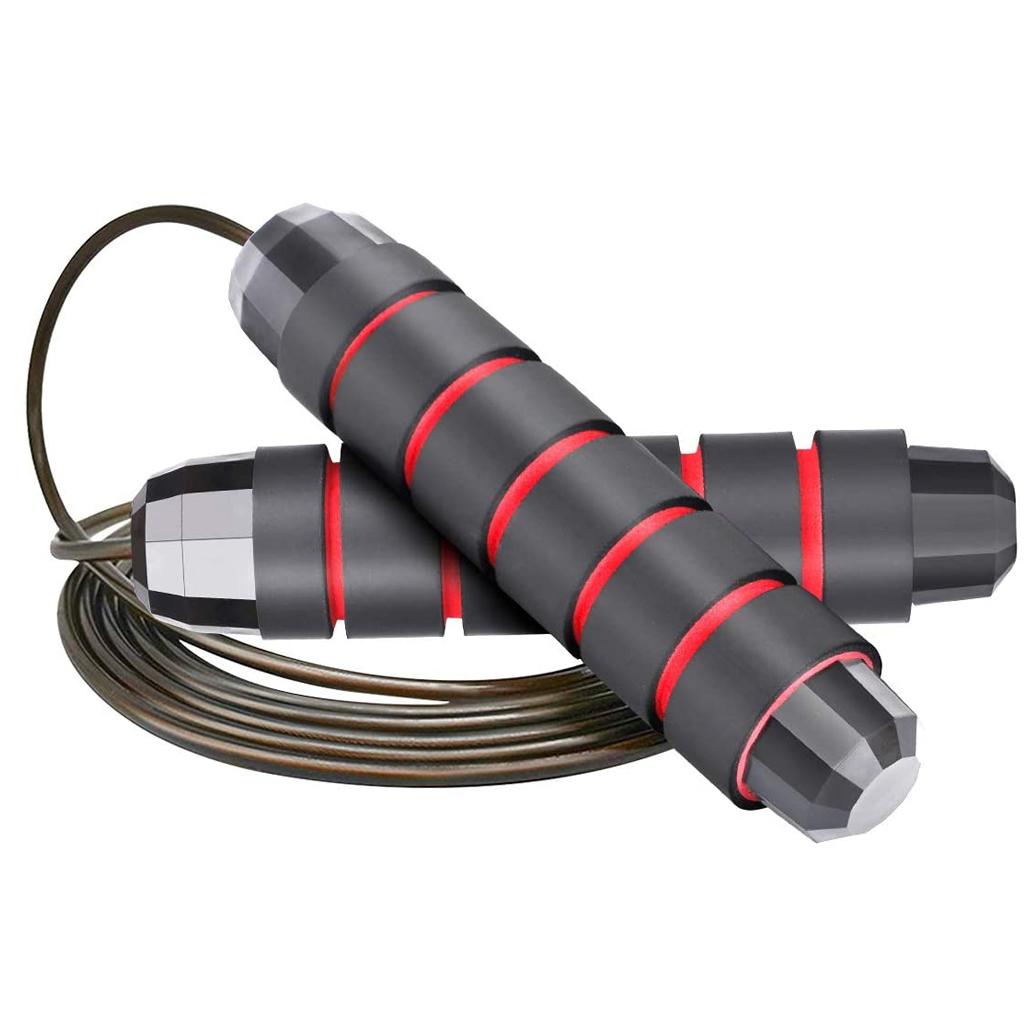 Đáng giá chuyên nghiệp Jump Ropes Speed CrossFit Workout Đào tạo MMA Boxing Home Gym Thiết bị tập thể dục cho nam giới trẻ em Color: Green
