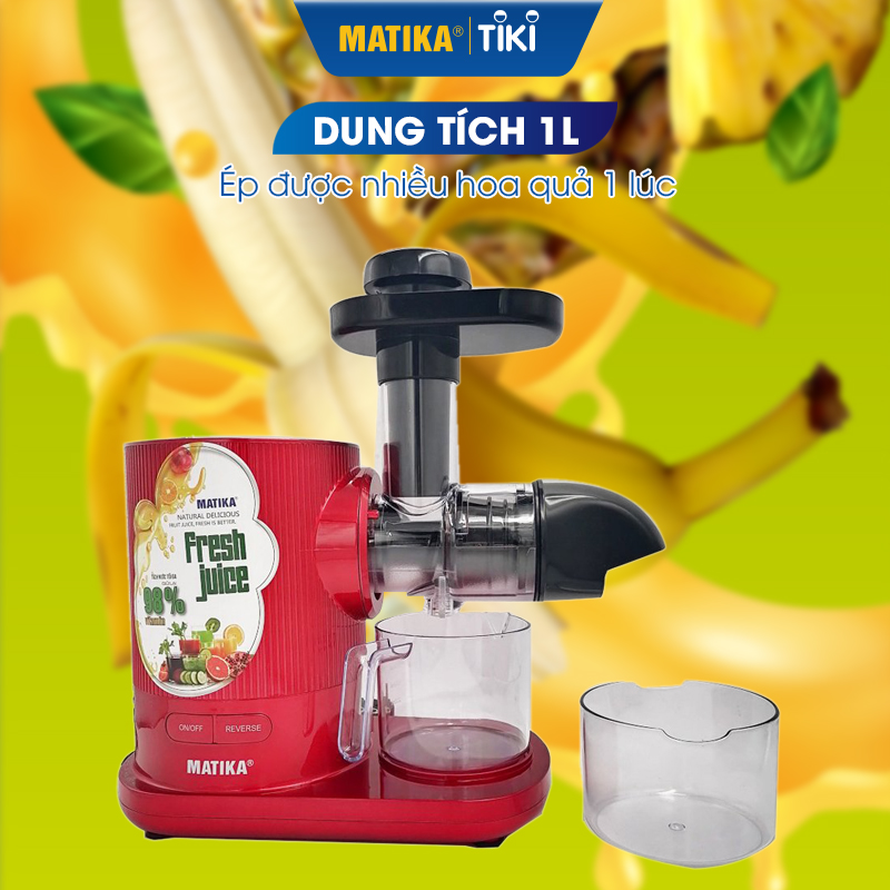 Máy Ép Chậm Trục Ngang MATIKA 1L 150W MTK-3240 - Hàng chính hãng