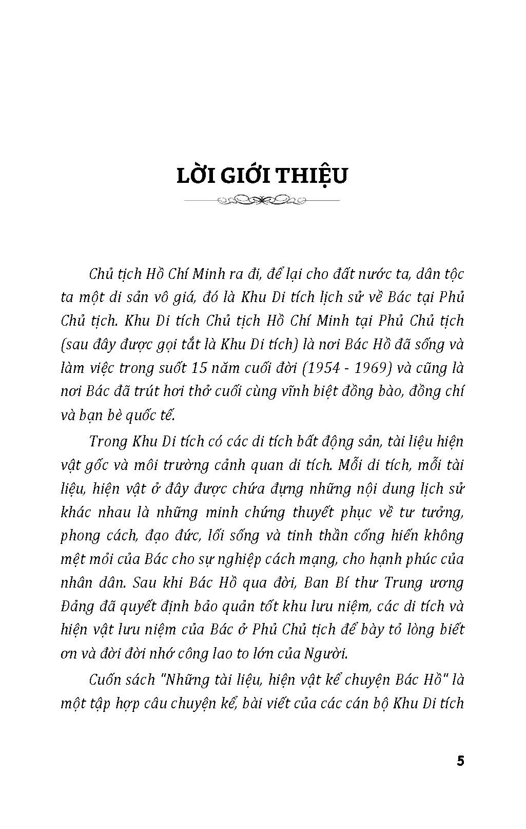 Học Và Làm Theo Bác - Những Tài Liệu, Hiện Vật Kể Chuyện Bác Hồ