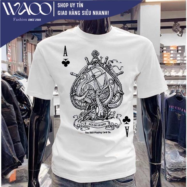 Áo Thun Nam, Có Bigsize Từ S Đến 8XL, Vải Cotton Cao Cấp, Mặc Mịn Thoáng Mát - Thời Trang Waoo, Mẫu ATNN231