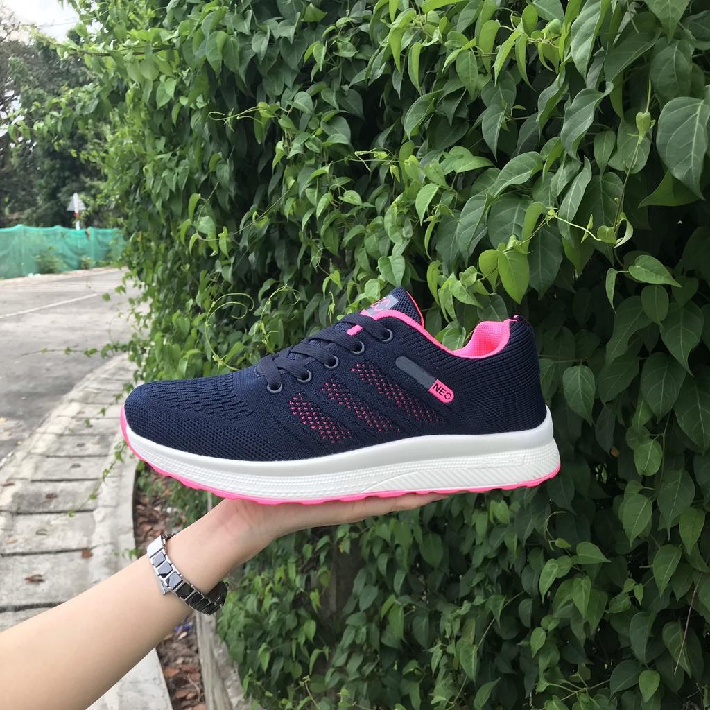 Giày thể thao nữ thời trang màu xanh H115