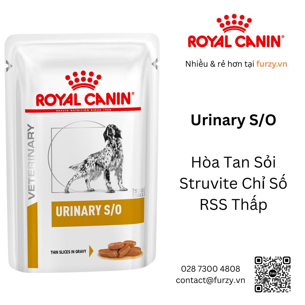 Royal Canin Thức Ăn Ướt Cho Chó Hỗ Trợ Sỏi Bàng Quang Urinary S/O Thin Slices Gravy