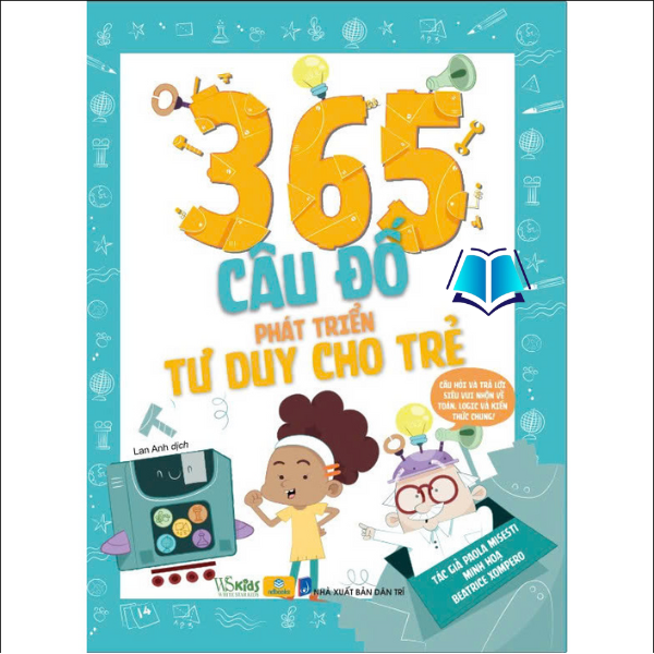 Sách - 365 Câu Đố Phát Triển Tư Duy Cho Trẻ - ndbooks