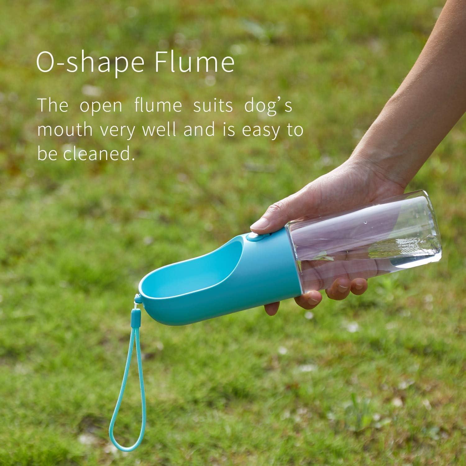 Bình nước cầm tay cho thú cưng, không chứa BPA, kháng khuẩn,