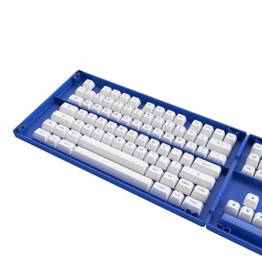 Keycap Cho Bàn Phím Cơ AKKO Hàng Chính Hãng Blue On White ASA Profile | EZPC