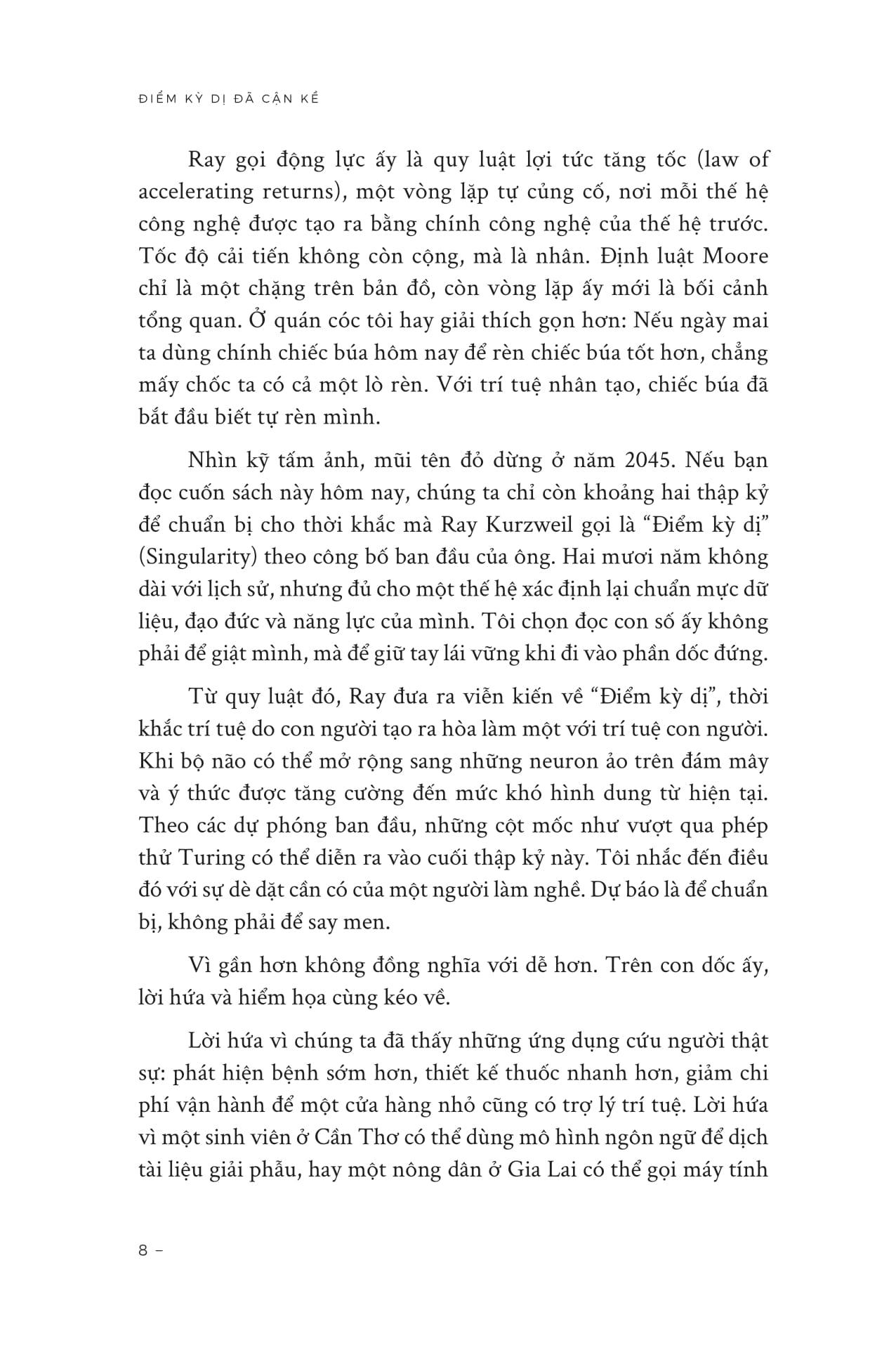 Sách - He Singularity Is Nearer - Điểm Kỳ Dị Đã Cận Kề - Khi Con Người Hợp Nhất Với AI