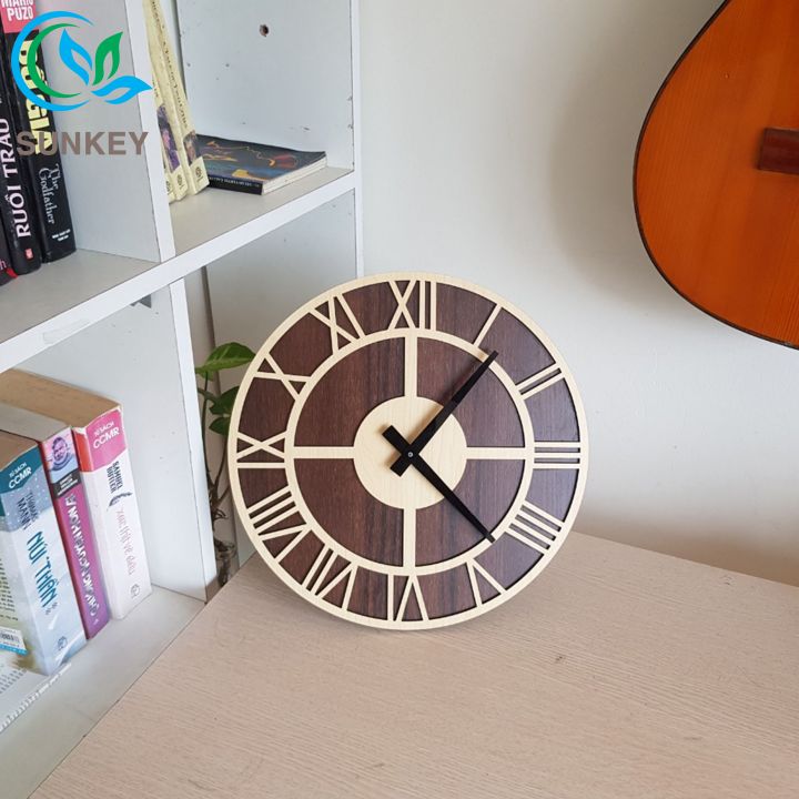 Đồng Hồ Treo Tường Trang Trí - Đường Kính 30cm - Trang Trí Tường, Nhà Cửa