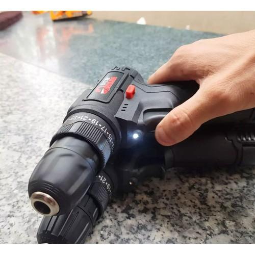 Máy khoan pin cầm tay không dây đa năng lõi đồng loại tốt hàng chất lượng cao siêu bền