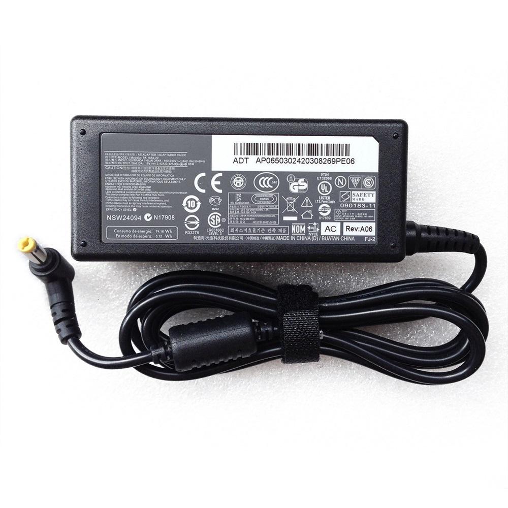 Sạc Tương Thích Cho Laptop Acer Aspire 3 Serial Chân thường 5.5mm - Công Suất 65w 90w - Hàng Nhập Khẩu New Seal TEEMO PC TESE